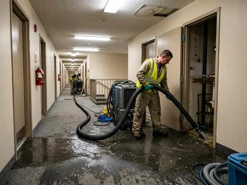 multi-unit-apartment-hallway-f-005 — frequently asked questions, Emergency Burst Pipe Water Extraction & Removal in Ranger,…